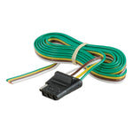 CURT 58040 Vehicle-Side 4-Way Trailer Wiring Harness with 60-Inch Wires, 4-Pin Trailer Wiring