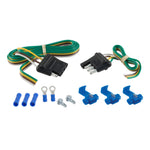 CURT 58305 4-Way Trailer Wiring Harness, 48-Inch Vehicle-Side Wires, 12-Inch Trailer-Side Wires, 4-Pin Trailer Wiring