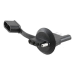 CURT 58404 4-Way Flat Vehicle-Side Trailer Wiring Adapter for 1-1/4-Inch License Plate Light Hole