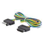 CURT 58550 Vehicle-Side and Trailer-Side 5-Pin Trailer Wiring Harness with 72-Inch Wires, 5-Wire Trailer Wiring