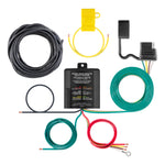 CURT 59236 Weather-Resistant Multi-Function Splice-in Trailer Tail Light Converter Kit with 4-Pin Wiring Harness