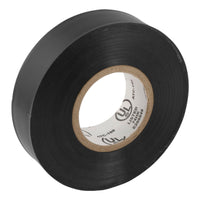 CURT 59740 Black Electrical Tape, 7 Mil, 3/4-Inch x 60-Foot Rolls, Pack of 10