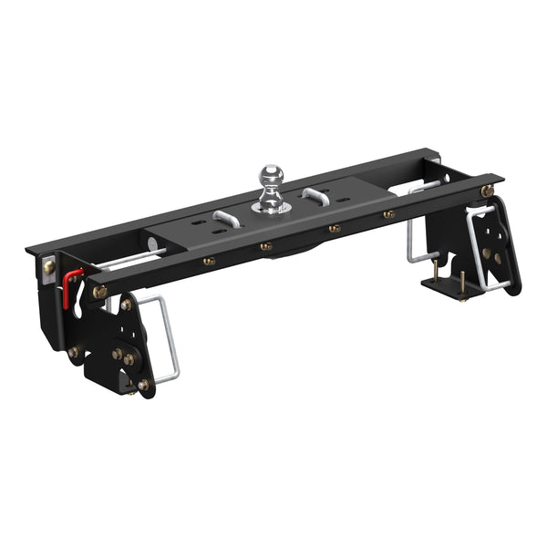 CURT 60682 Double Lock EZr Gooseneck Hitch with Flip-and-Store Ball, 30,000 lbs., 2-5/16-Inch Ball, Fits Select Ram, Dodge Ram 2500, 3500
