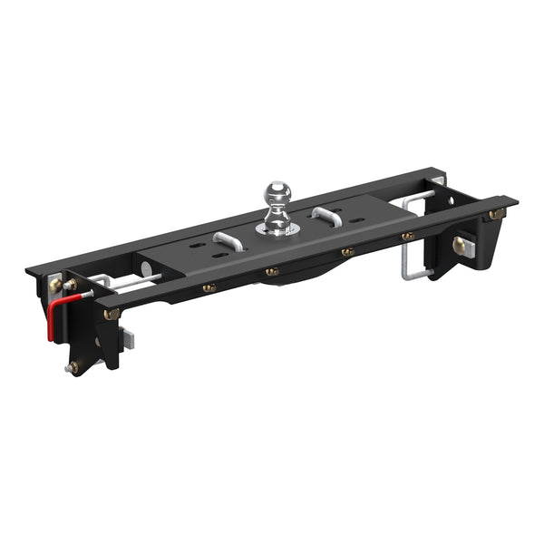 CURT 60685 Double Lock EZr Gooseneck Hitch with Flip-and-Store Ball, 30,000 lbs., 2-5/16-Inch Ball, Fits Select Ford F-250, F-350 Super Duty