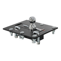 CURT 61052 Over-Bed Folding Ball Gooseneck Hitch, 30,000 lbs., 2-5/16-Inch Ball