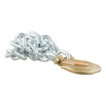 CURT 80314 35-Inch Trailer Safety Chain with 5/16-Inch Clevis Snap Hook, 11,700 lbs. Break Strength