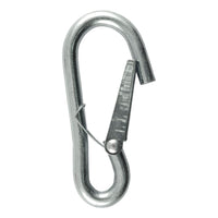 CURT 81266 Snap Hook Trailer Safety Chain Hook Carabiner Clip, 3/8-Inch Diameter, 2,000 lbs.