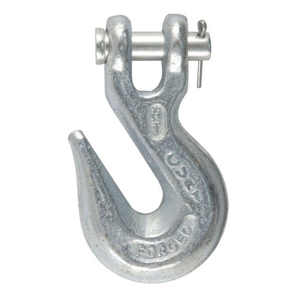 CURT 81350 3/8-Inch Forged Steel Clevis Grab Hook, 5,400 lbs. Work Load