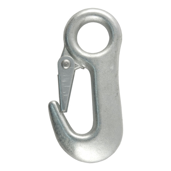 CURT 81360 Snap Hook Trailer Safety Chain Hook Carabiner Clip, 5/8-Inch Diameter Eye, 3,500 lbs.