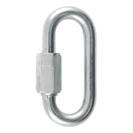 CURT 82901 Threaded Quick Link Trailer Safety Chain Hook Carabiner Clip, 5/16-Inch Diameter, 1,760 lbs.
