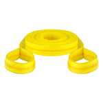 CURT 83066 30-Foot Yellow Nylon Recovery Tow Strap, 18,000 lbs. Break Strength