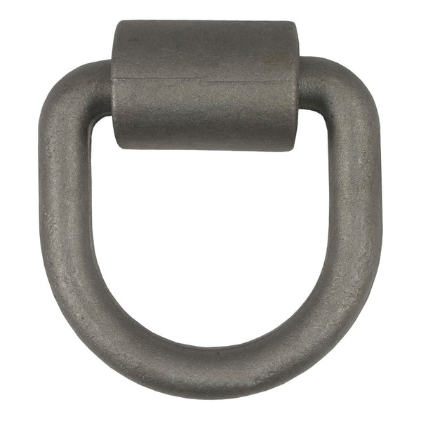 CURT 83750 4-1/4-Inch x 4-1/4-Inch Weld-On Trailer D-Ring Tie Down Anchor, 18,000 lbs. Break Strength
