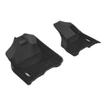 ARIES DG01711809 StyleGuard XD Black Custom Floor Liners, Select Dodge, Ram 1500, 2500, 3500, Crew Cab, 1st Row Only