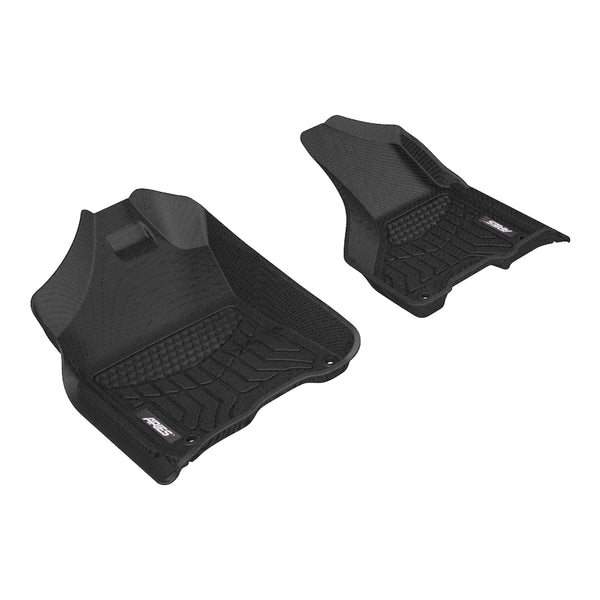 ARIES DG02011809 StyleGuard XD Black Custom Floor Liners, Select Ram 1500, Classic, 2500, 3500 Extended, Crew Cab, 1st Row Only