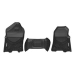 ARIES DG02711809 StyleGuard XD Black Custom Floor Liners, Select Ram 1500 Crew Cab with Bench Seats, 1st Row Only