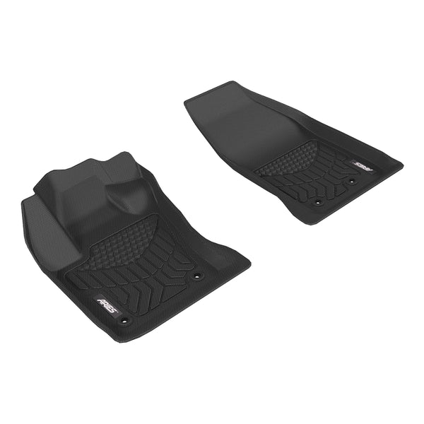 ARIES FA00511809 StyleGuard XD Black Custom Floor Liners, Select Fiat 500X, 1st Row Only