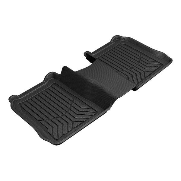 ARIES FR02121809 StyleGuard XD Black Custom Floor Liners, Select Ford Flex SEL (No Rear Arm Rest), 2nd Row Only