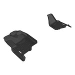 ARIES FR09011809 StyleGuard XD Black Custom Floor Liners, Select Ford F-250 Super Duty Crew Cab, 1st Row Only