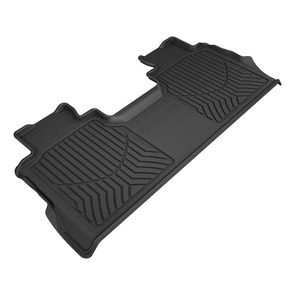 ARIES FR10721809 StyleGuard XD Black Custom Floor Liners, Select Ford F250, F350, F450 Super Duty Crew Cab (Bench Seat), 2nd Row Only