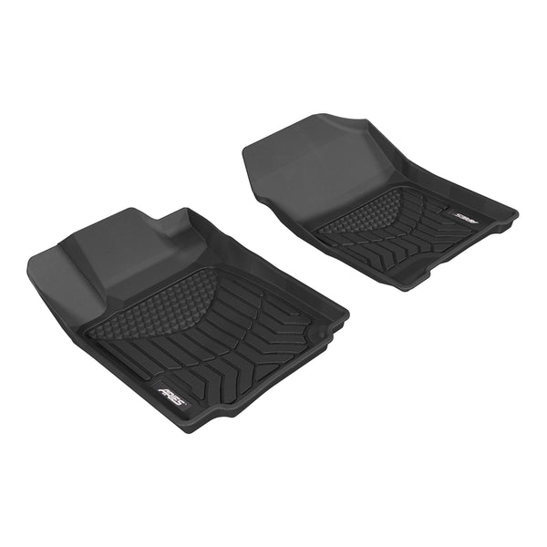 ARIES HD04311809 StyleGuard XD Black Custom Floor Liners, Select Honda CR-V (Except EX, Touring), 1st Row Only