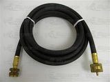 MB STURGIS 100284 PROPANE LP HOSE  #600 Male x #600 Female Swivel MULTIPLE LENGTHS