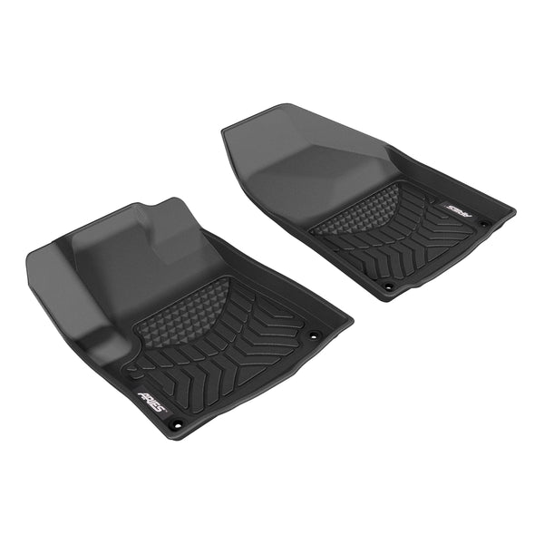 ARIES JP01011809 StyleGuard XD Black Custom Floor Liners, Select Jeep Cherokee, 1st Row Only