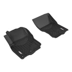 ARIES NS06111809 StyleGuard XD Black Custom Floor Liners, Select Nissan Frontier Extended, Crew Cab, 1st Row Only