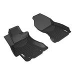 ARIES SB00811809 StyleGuard XD Black Custom Floor Liners, Select Subaru WRX, STI, XV Crosstrek, 1st Row Only