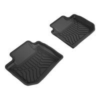 ARIES SB00821809 StyleGuard XD Black Custom Floor Liners, Select Subaru WRX, STI, XV Crosstrek, 2nd Row Only