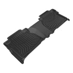 ARIES TY14721809 StyleGuard XD Black Custom Floor Liners, Select Toyota Tundra Crew Cab, 2nd Row Only