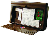 WF-8725-P WFCO/Arterra CONVERTER/CHARGER W/ DISTRIBUTION CENTER FOR 30 AMP AC SERVICE - 25 AMP DC OUTPUT W/ 4 CIRCUITS BROWN