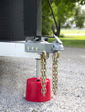 3608 Andersen Trailer Jack Block for RV's & trailers with magnets. Stabilize your trailer and extend jack life!